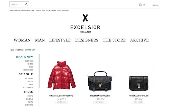 Excelsior Milano Prestashop